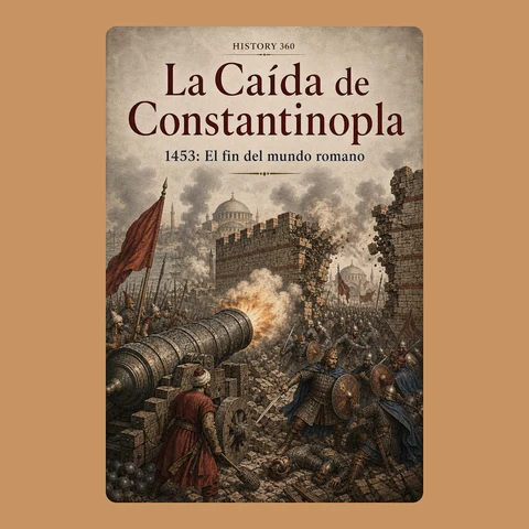 Portada de La Caída de Constantinopla. 1453: El fin del mundo romano.