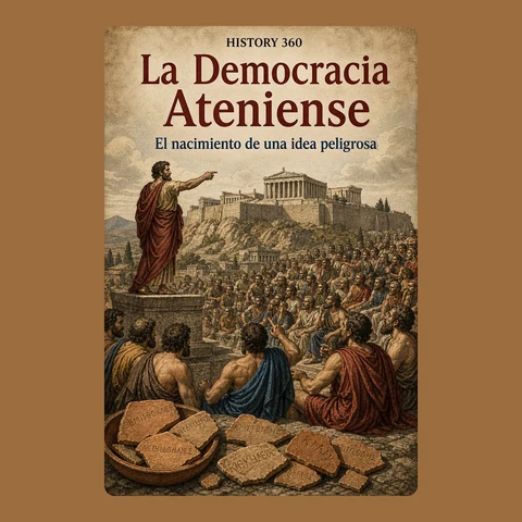 Portada de La Democracia Ateniense. El nacimiento de una idea peligrosa.