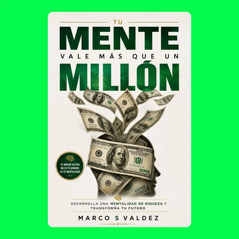 Portada de Marco S Valdez and Tu mente vale más que un millón: Desarrolla una mentalidad de riqueza y transforma tu futuro