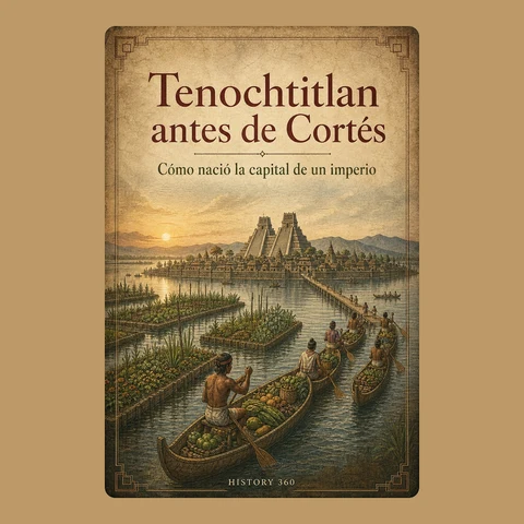 Portada de Tenochtitlan antes de Cortés. Cómo nació la capital de un imperio.
