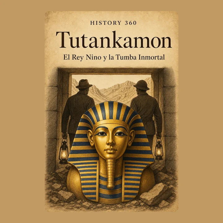 Portada de Tutankamón. El rey niño y la tumba inmortal., de HISTORY 360