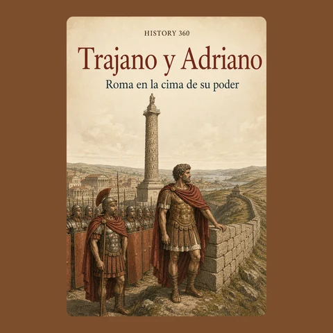 Portada de Trajano y Adriano. Roma en la cima de su poder.