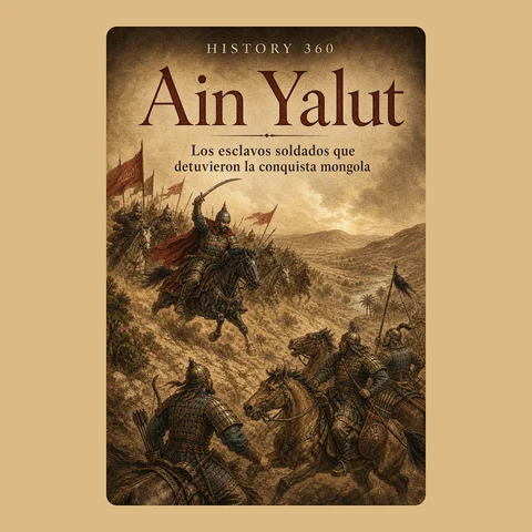 Portada de Ain Yalut. Los esclavos soldados que detuvieron la conquista mongola.