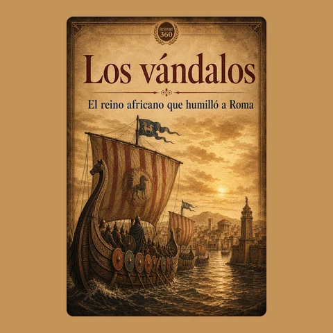 Portada de Los vándalos. El reino africano que humilló a Roma.