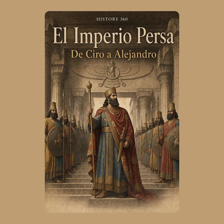 Portada de El Imperio Persa. De Ciro a Alejandro., de HISTORY 360