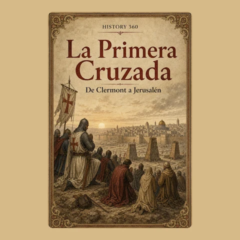 Portada de La Primera Cruzada. De Clermont a Jerusalén.