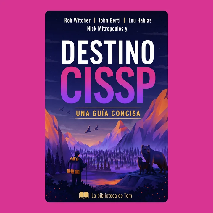 Portada de Rob Witcher , John Berti , Lou Hablas y Nick Mitropoulos y DESTINO CISSP: UNA GUÍA CONCISA, de La biblioteca de Tom