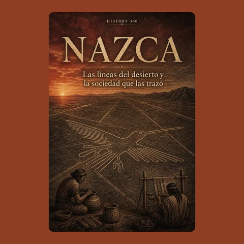 Portada de Nazca. Las líneas del desierto y la sociedad que las trazó.