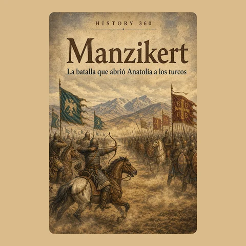Portada de Manzikert. La batalla que abrió Anatolia a los turcos.