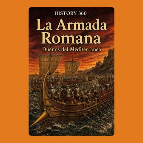 Portada de La armada romana. Dueños del Mediterráneo.
