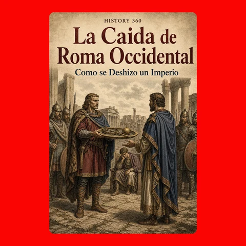 Portada de La caída de Roma Occidental. Cómo se desmoronó un imperio.