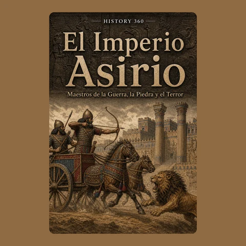 Portada de El Imperio Asirio. Maestros de la guerra, la piedra y el terror.