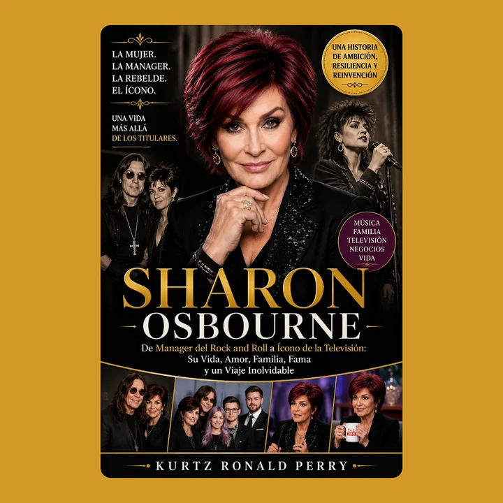 Portada de SHARON OSBOURNE: De mánager de rock and roll a icono de la televisión: su vida, amor, familia, fama y un viaje inolvidable., de KURTZ RONALD PERRY