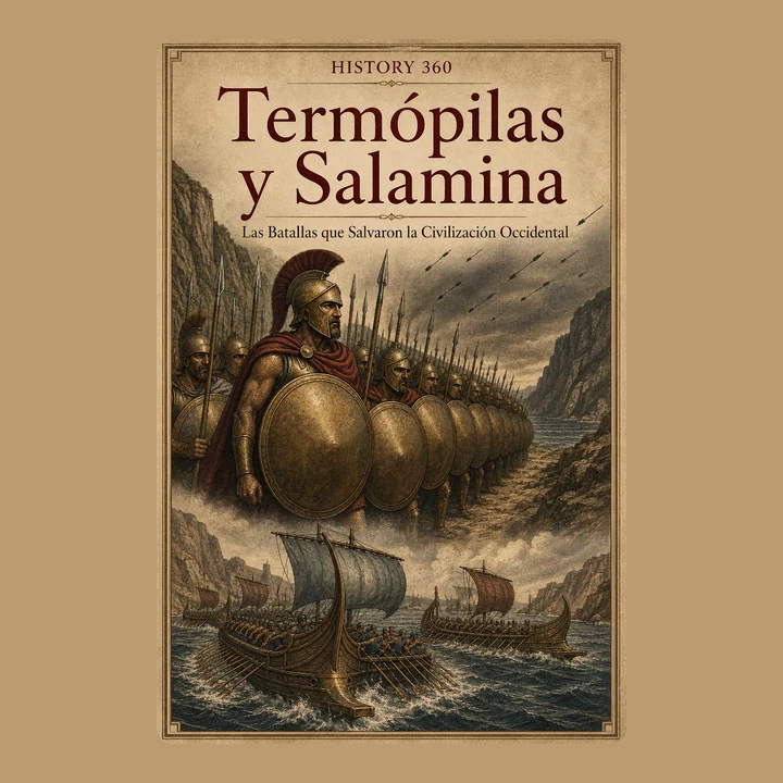Portada de Termópilas y Salamina. Las Batallas que Salvaron la Civilización Occidental., de HISTORY 360