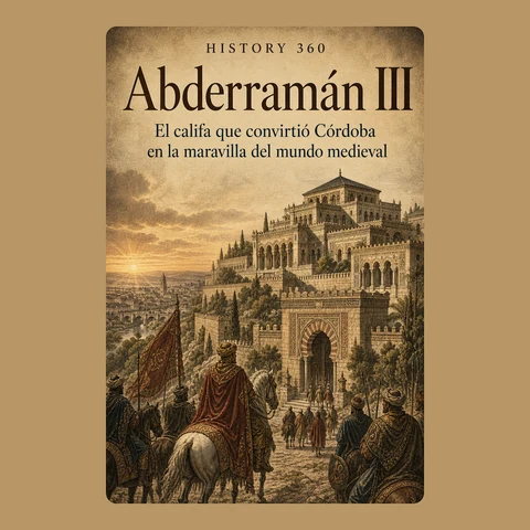 Portada de Abderramán III. El califa que convirtió Córdoba en la maravilla del mundo medieval.