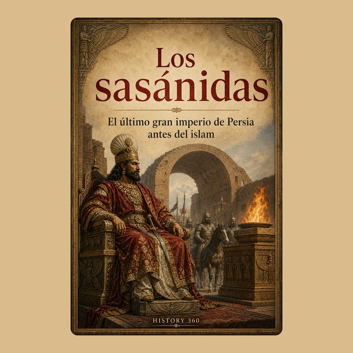 Portada de Los sasánidas. El último gran imperio de Persia antes del islam., de HISTORY 360