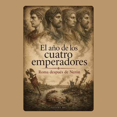 Portada de El año de los cuatro emperadores. Roma después de Nerón.