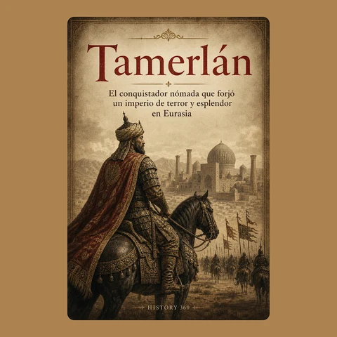 Portada de Tamerlán. El conquistador nómada que forjó un imperio de terror y esplendor en Eurasia.