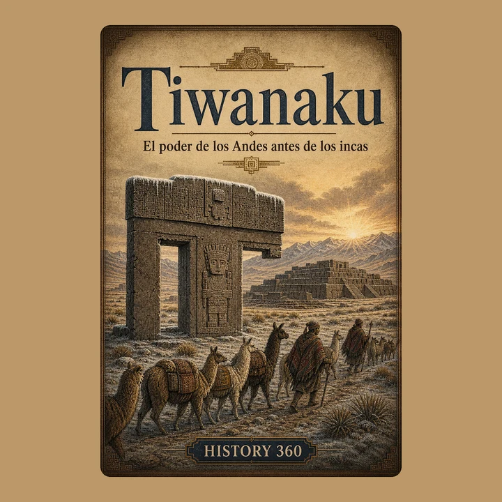Portada de Tiwanaku. El poder de los Andes antes de los incas., de HISTORY 360