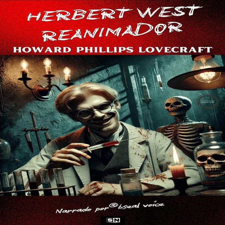 Portada de Herbert West Reanimador, de Howard Phillips Lovecraft