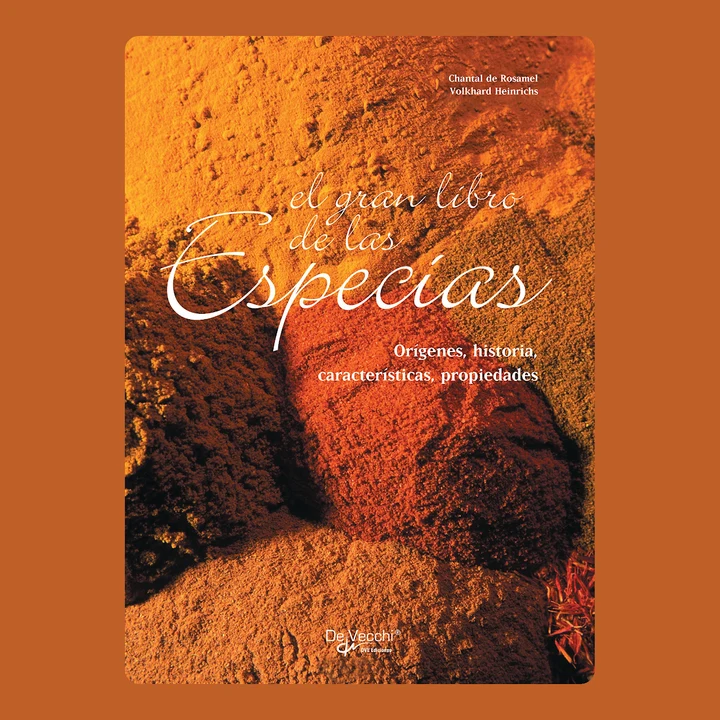 Portada de El gran libro de las especias, de Chantal de Rosamel, Volkhard Heinrichs