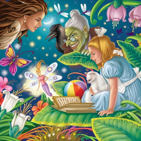 Portada de Cuentos de Hadas, Duendes y Brujas