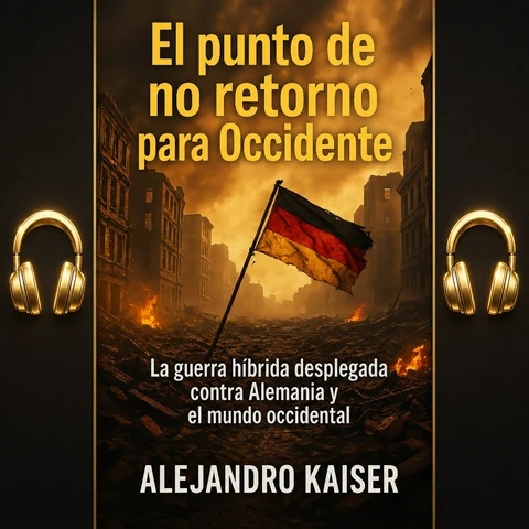 Portada de El punto de no retorno para Occidente: La guerra híbrida desplegada contra Alemania y el mundo occidental