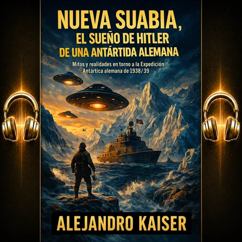 Portada de Nueva Suabia, el sueño de Hitler de una Antártida alemana: Mitos y realidades en torno a la Expedición Antártica Alemana de 1938/39