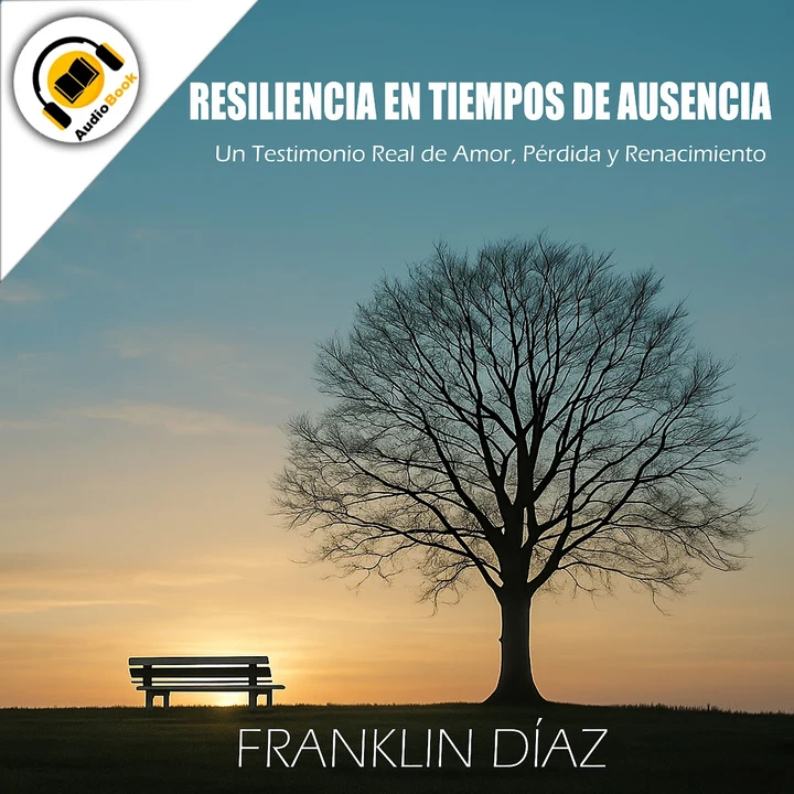 Portada de Resiliencia en Tiempos de Ausencia: Un Testimonio Real de Amor, Pérdida y Renacimiento, de Franklin Díaz