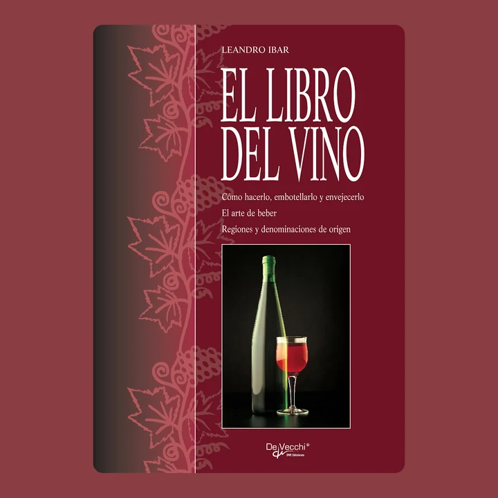 Portada de El libro del vino, de Leandro Ibar