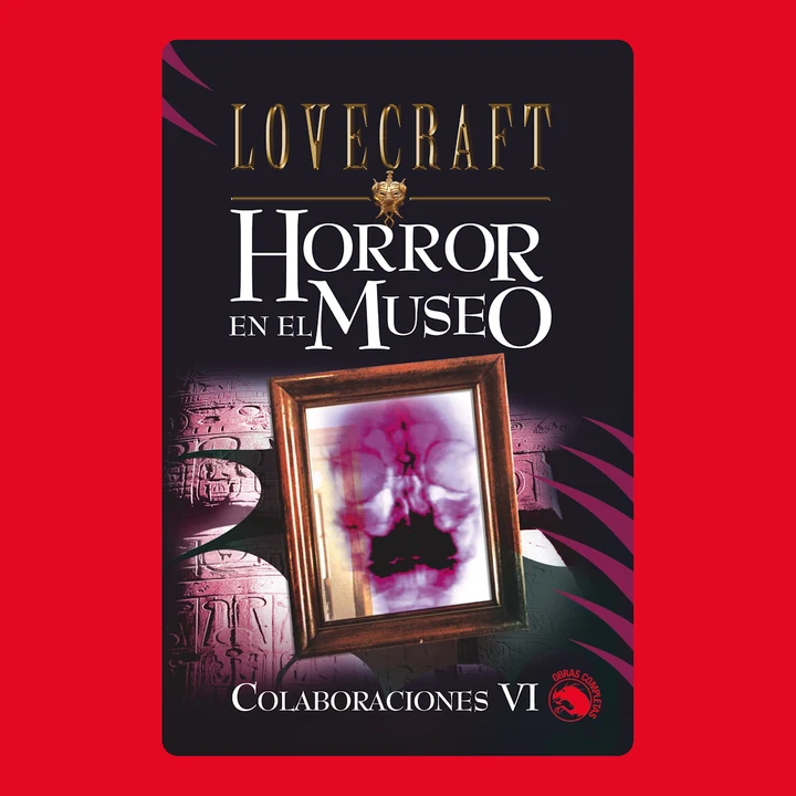 Portada de Horror en el museo, de H.P. Lovecraft