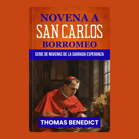 Portada de NOVENA A SAN CARLOS BORROMEO: Obispo Modelo, Patrón de los Catequistas y Guía de los Seminaristas: Un Compañero Espiritual de Nueve Días de la Novena a la Sagrada Esperanza