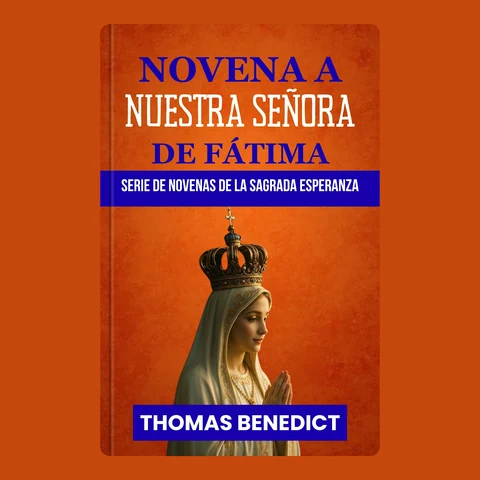 Portada de NOVENA A NUESTRA SEÑORA DE FÁTIMA: Paz, conversión y esperanza para el mundo: una guía espiritual de nueve días de la Novena a la Sagrada Esperanza