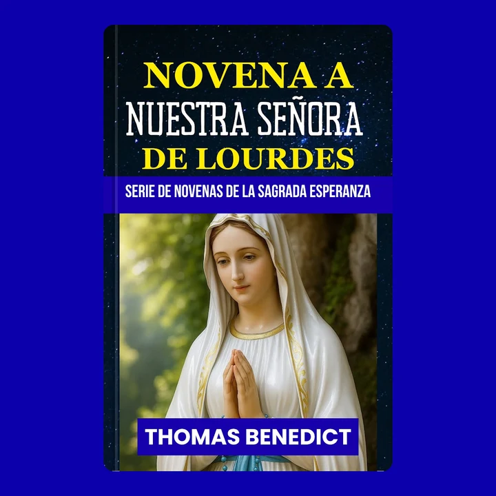 Portada de NOVENA A NUESTRA SEÑORA DE LOURDES: Sanación, milagros y peregrinación a la Madre Inmaculada: un recorrido de oración de nueve días de la Novena a la Sagrada Esperanza, de THOMAS BENEDICT