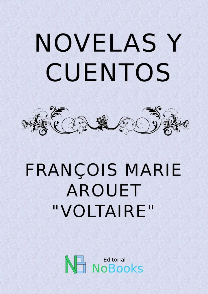 Portada de Novelas, de Voltaire