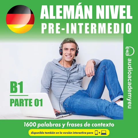 Portada de Alemán- nivel preintermedio_Parte 01