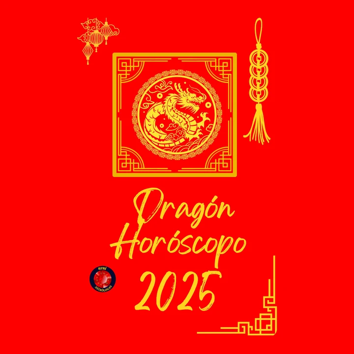 Portada de Dragón Horóscopo 2025, de Alina Rubí