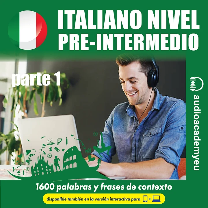 Portada de Italiano nivel preintermedio_parte 01, de Tomas Dvoracek