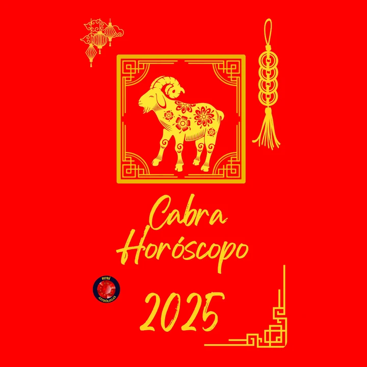 Portada de Cabra Horóscopo 2025, de Alina Rubí