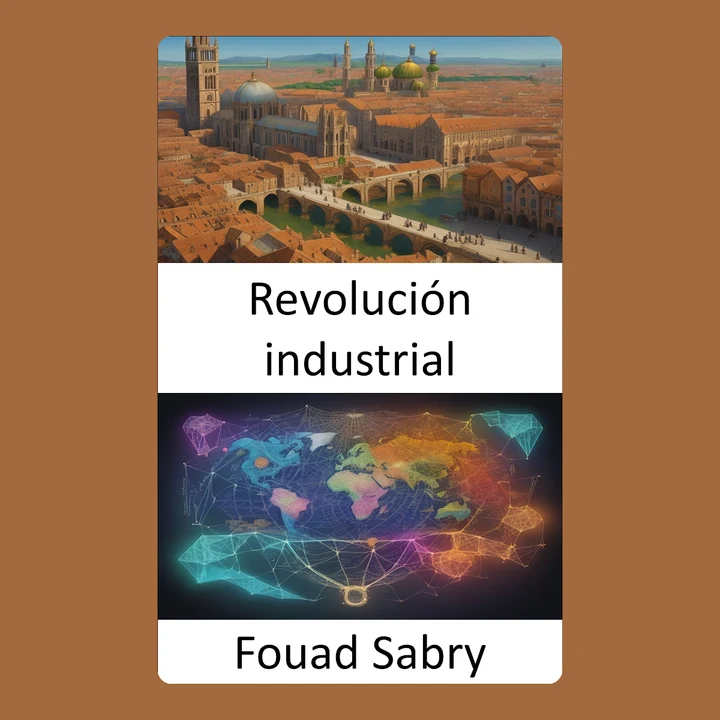 Portada de Revolución industrial: Forjando el futuro, revelando la revolución industrial, de Fouad Sabry