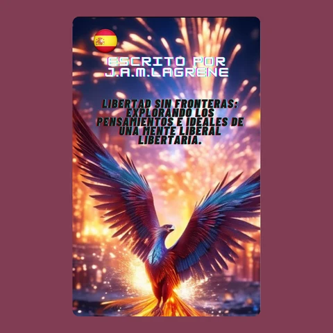 Portada de Libertad sin Fronteras: Explorando los Pensamientos e Ideales de una Mente Liberal Libertaria.