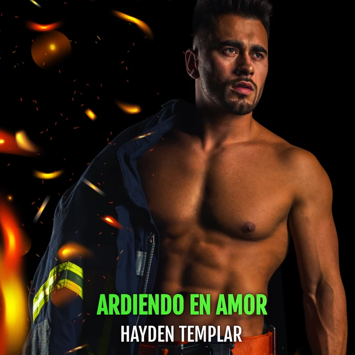 Portada de Ardiendo En Amor: Un Romance Gay MM, de Hayden Templar