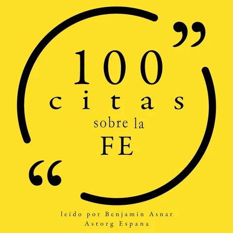 Portada de 100 citas sobre la fé: Colección 100 citas de