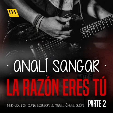 Portada de La razón eres tú 2 (La razón eres tú): Blanco opresivo, negro lóbrego, rojo rabioso