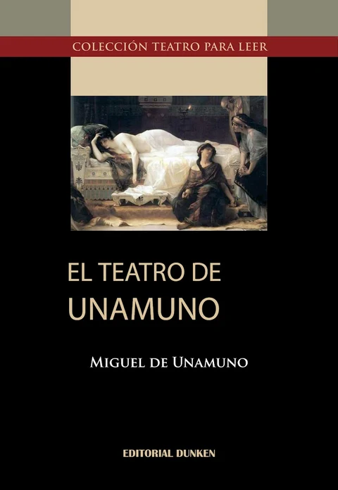 Portada de El teatro de Unamuno