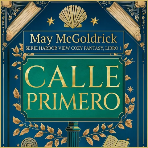 Portada de Calle Primero: Pueblo chico. Secretos grandes. Un toque de magia. Fantasmas levemente sarcásticos.