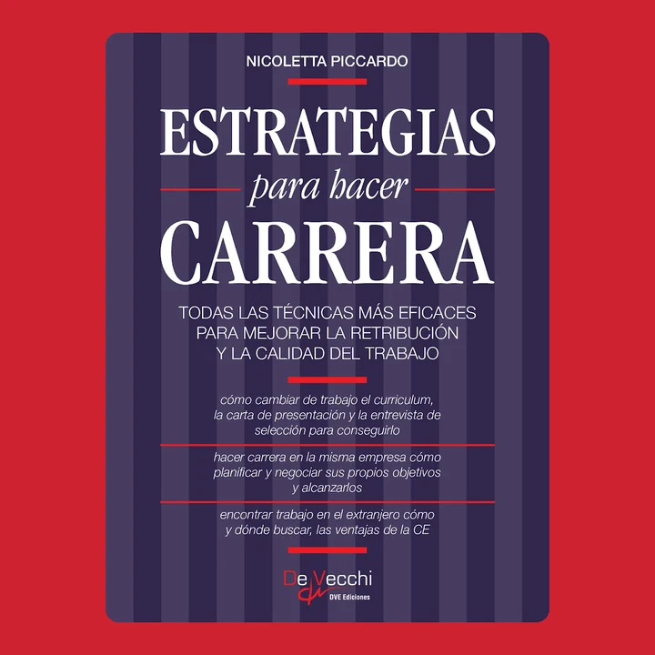 Portada de Estrategias para hacer carrera, de Nicoletta Piccardo
