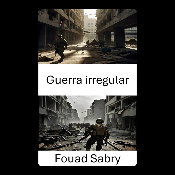 Portada de Guerra irregular: tácticas y estrategias para el conflicto moderno, de Fouad Sabry