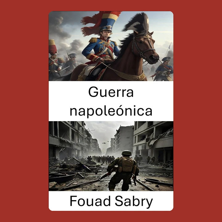 Portada de Guerra napoleónica: Estrategias, tácticas y el legado de un genio militar, de Fouad Sabry