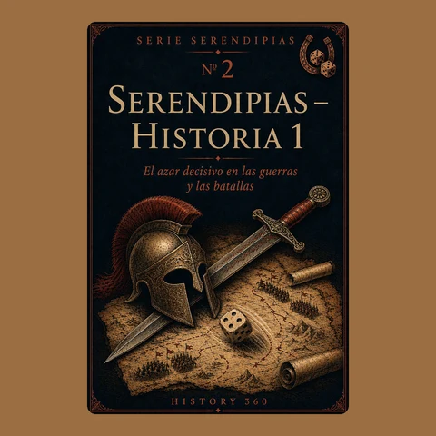 Portada de Serendipias — Historia 1: El azar decisivo en las guerras y las batallas